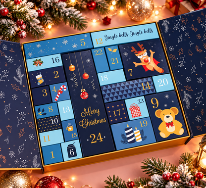 🎁✨ 24-Day Mini Tequila Bottle Advent Calendar – Holiday Countdown, Bar Decor & Collector Gift