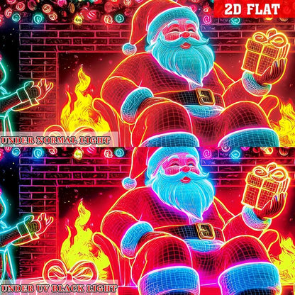 🔥Hot Sale 49% off🌟UV Activated Christmas Garage Door Cover Banner