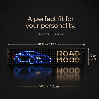 Pixel Drive Car Display