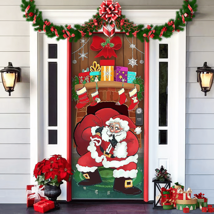 🌟Last day to get 49% off🌟2024 Christmas Front Door Decoration
