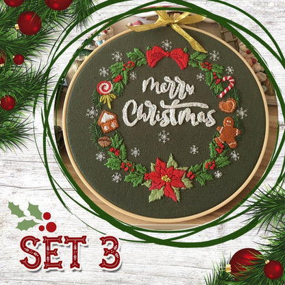 🎄PERSONALIZED CHRISTMAS GIFTS🎄CHRISTMAS EMBROIDERY SET