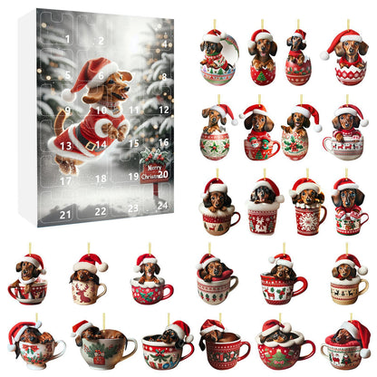 2024 Christmas Dachshund Advent Calendar