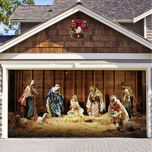 🎄Christmas 2024 Garage Door Decoration - 49% OFF