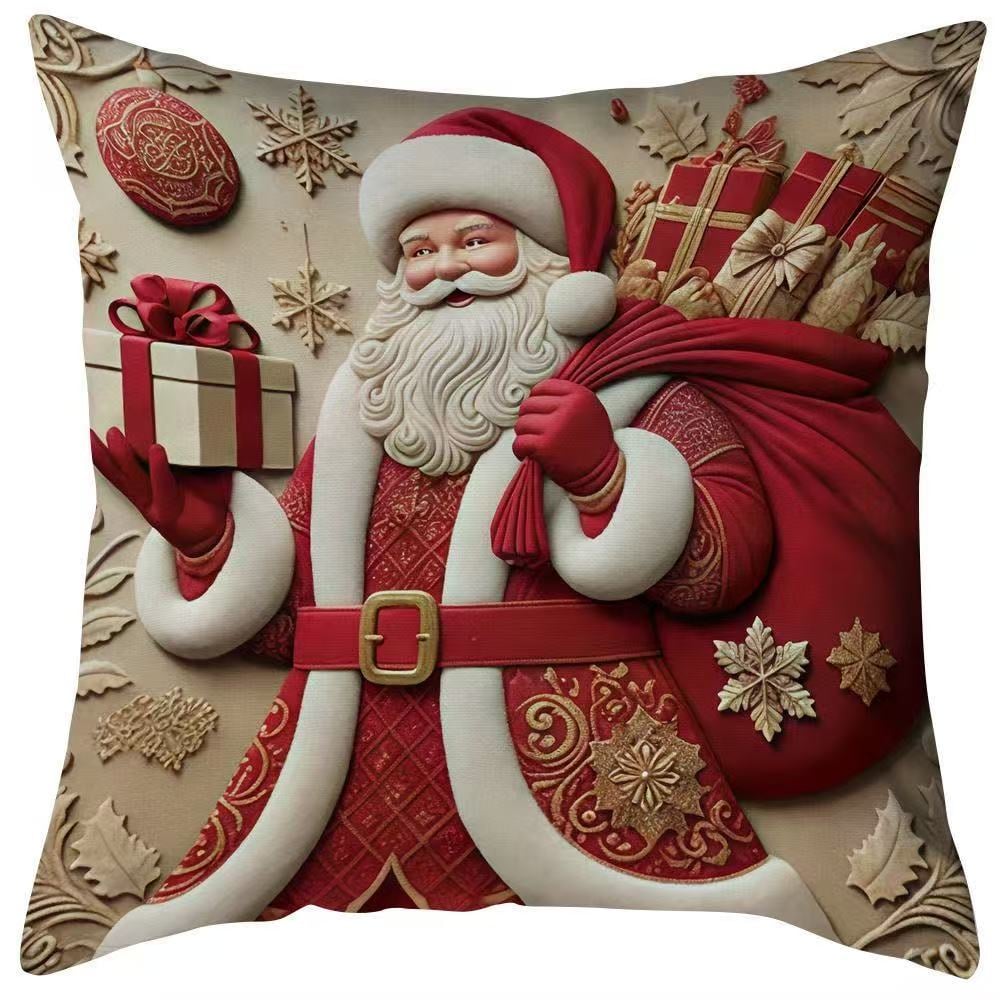 🔥Hot Sale 49% off🌟2D Christmas Pillow Cover Xmas Party Decoration