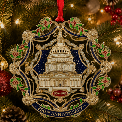 🔥250th Anniversary Commemorative Ornament – The Capitol