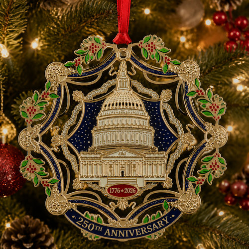 🔥250th Anniversary Commemorative Ornament – The Capitol