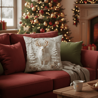 🎅🎁 Festive Christmas Cushion Cover