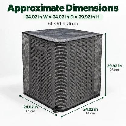 ❄️ Outdoor AC Mesh Cover – Keep Leaves & Debris Out This Fall