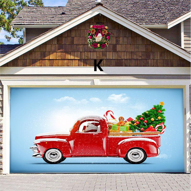 🎄Christmas 2024 Garage Door Decoration - 49% OFF