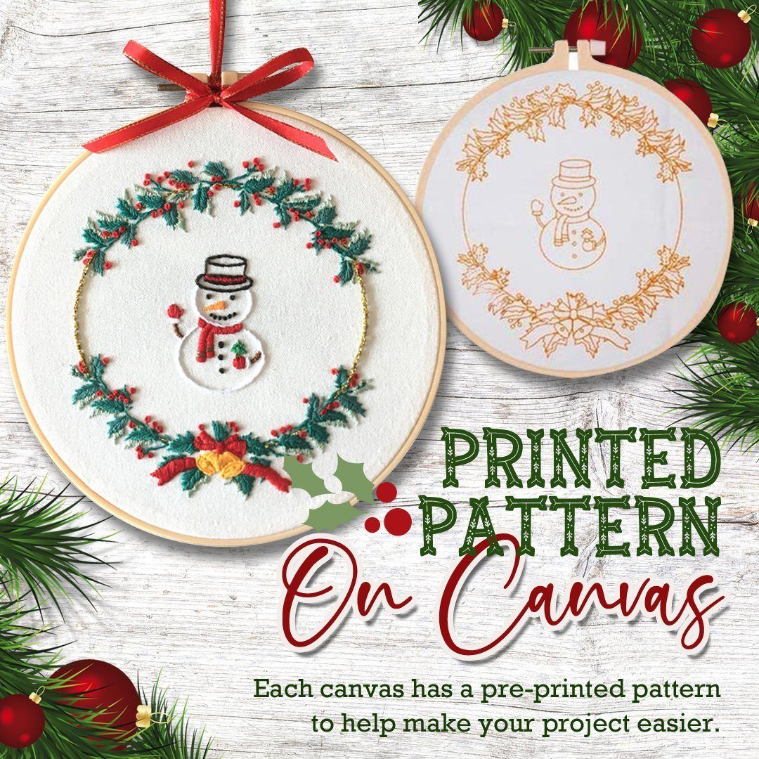 🎄PERSONALIZED CHRISTMAS GIFTS🎄CHRISTMAS EMBROIDERY SET