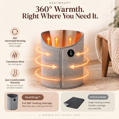 Adjustable-Temperature Heated Leg Warmers