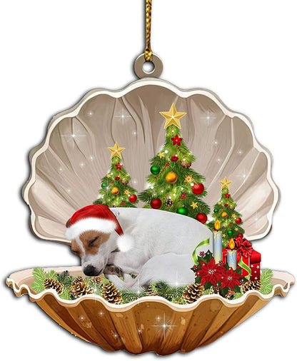 2024 Christmas Party Sleeping Dog Decoration