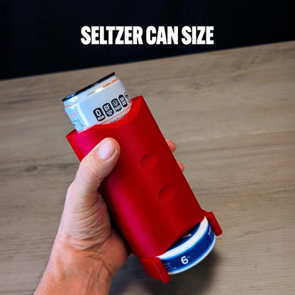 The Stacker Can Cooler and Pouch Tin Holder