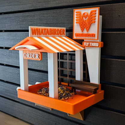 The Whatabirder Parody Bird Feeder | Classic or Cafe Style