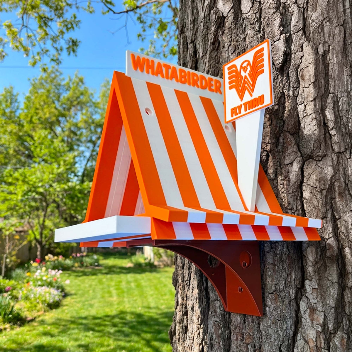 The Whatabirder Parody Bird Feeder | Classic or Cafe Style