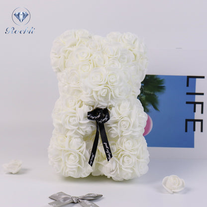 🎄Exclusive Christmas 60% discount🎄Preserved flower rose bear gift