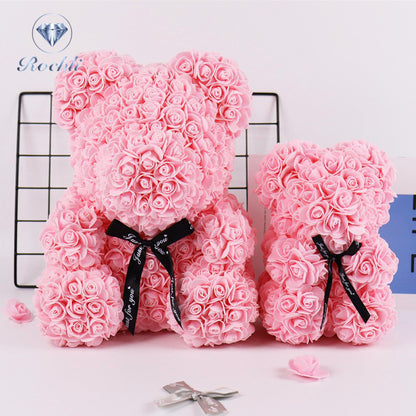 🎄Exclusive Christmas 60% discount🎄Preserved flower rose bear gift