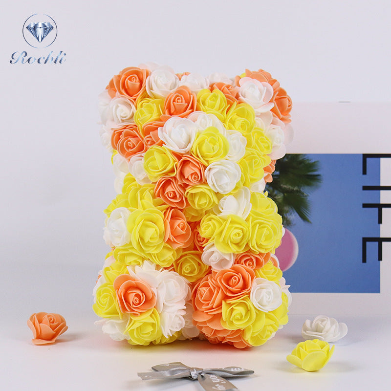 🎄Exclusive Christmas 60% discount🎄Preserved flower rose bear gift