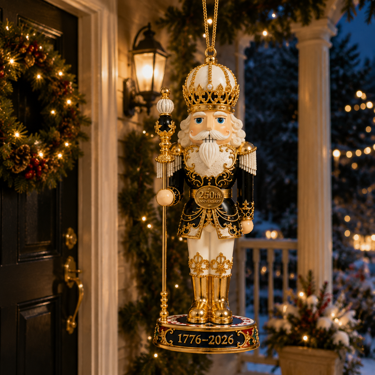 ✨2026 America 250th Anniversary Imperial Nutcracker King Ornament
