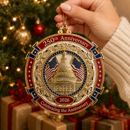 🔥250th Anniversary Commemorative Ornament –  Capitol