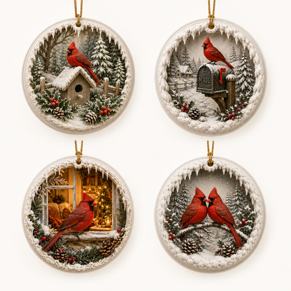 ⏰ Limited anniversary edition✨ Limited anniversary edition✨Cardinal Ornament