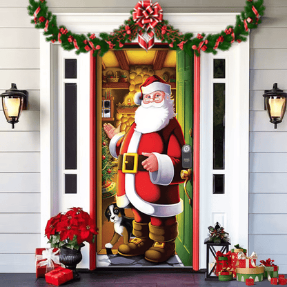 🌟Last day to get 49% off🌟2024 Christmas Front Door Decoration