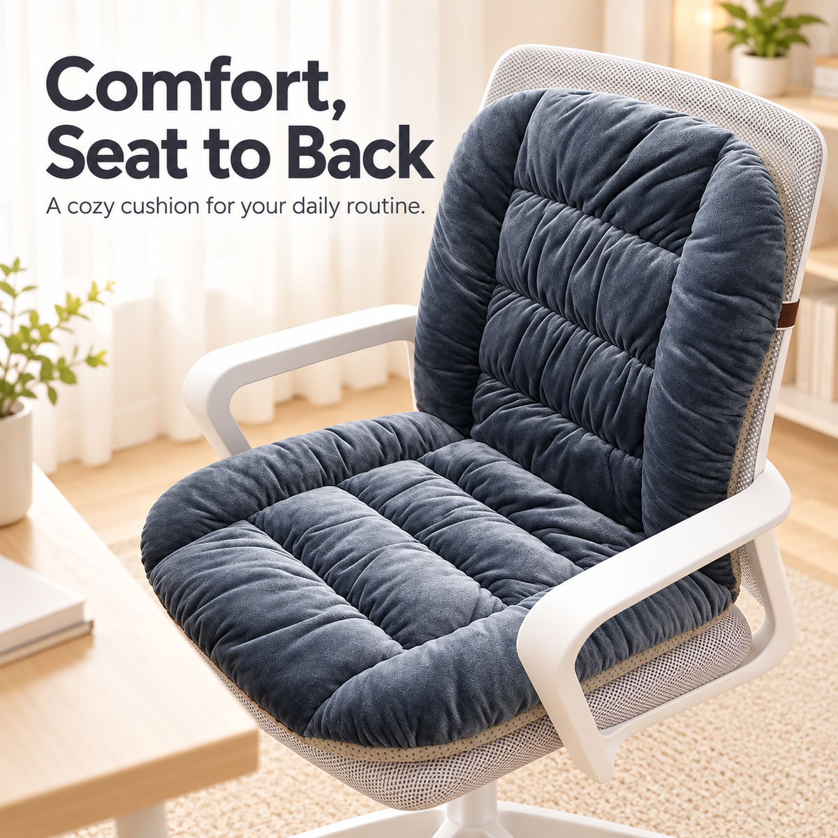 Adjustable heated seat cushion