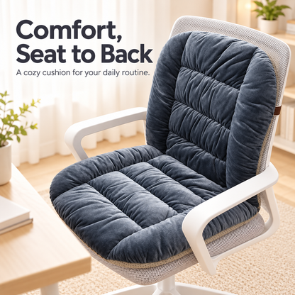 Adjustable heated seat cushion