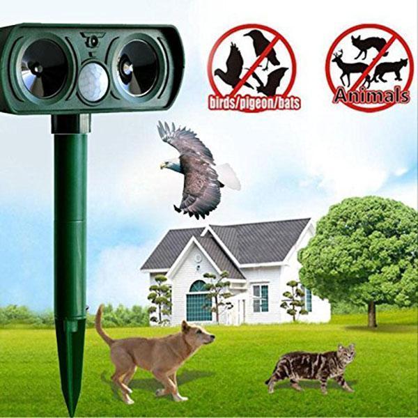 ⏳Time-limited Special⏰Outdoor Solar Powered Ultrasonic Animal Repeller🔊