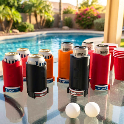 The Stacker Can Cooler and Pouch Tin Holder